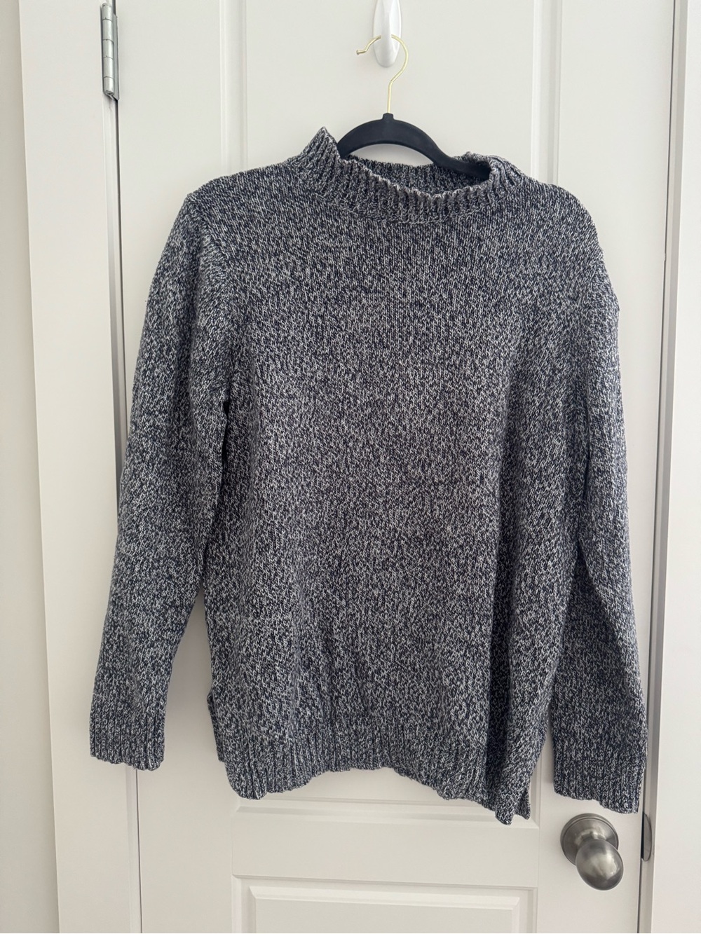 Old Navy Charcoal Marled Crewneck Sweater